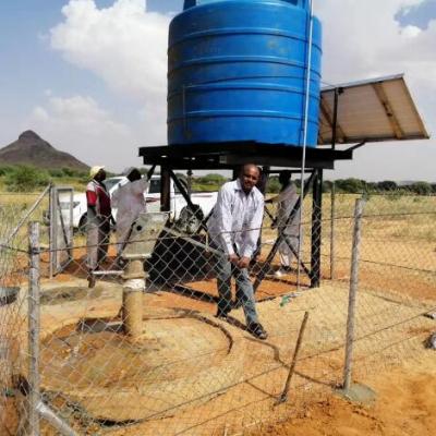 Benin solar water system